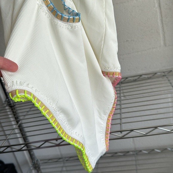 23. PQ Swim X Solange Ferrarini Crochet Trim One-Piece - Picture 3 of 3